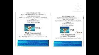 Owl 1-3 Years Old Vanila and Choco TVC 2009