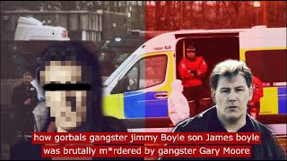 how gorbals gangster jimmy boyle son was brutally m**dered by gangster gary moore #crime