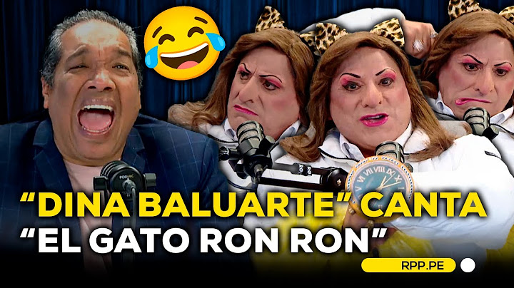 'Dina Baluarte' llegó para cantar "El gato Ron Ron" #ASISOMOSRPP | ENTREVISTA