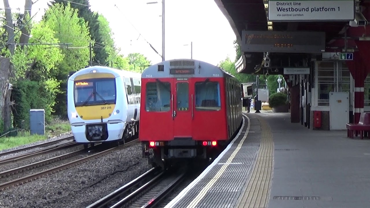 London Underground D Stock 7126 and 7035 at Upminster Bridge YouTube