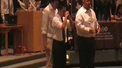 UT Go Greek Spring 2009: Lambda Theta Phi [Salute]