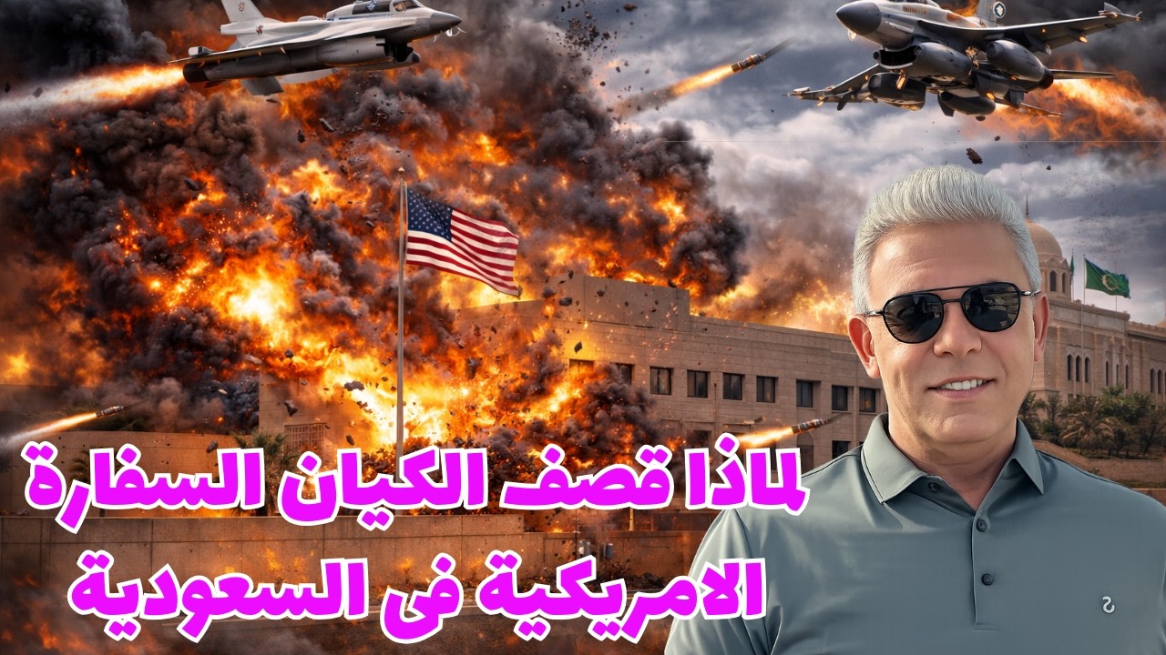 لماذا قـ ـصف الكيان السفارة الامريكية في السعودية #معتز_مطر #مع_معتز #قصص_القرآن