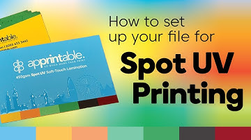 How To Set Your File Up For Spot UV Printing with Apprintable