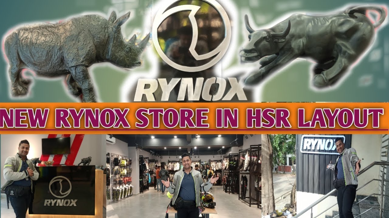 rynox new store open in HSR layout| rynox new store