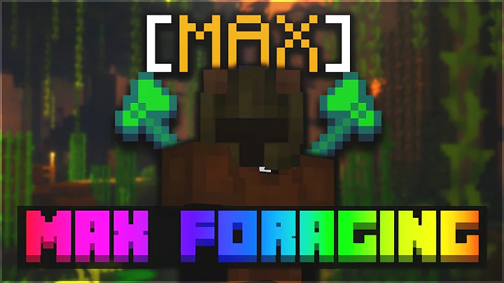 EASILY MAX Foraging in Under 10 Hours | Hypixel Skyblock Guide