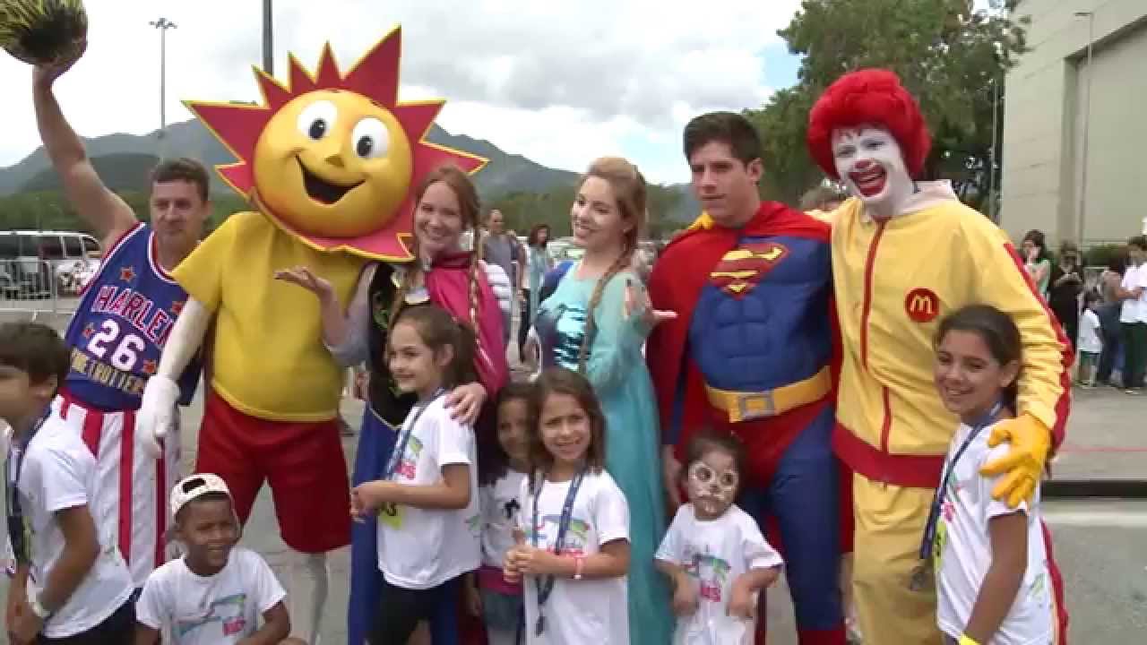 Corrida kids Via Parque Shopping