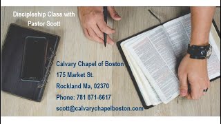 Discipleship Class 5 Inductive pt4