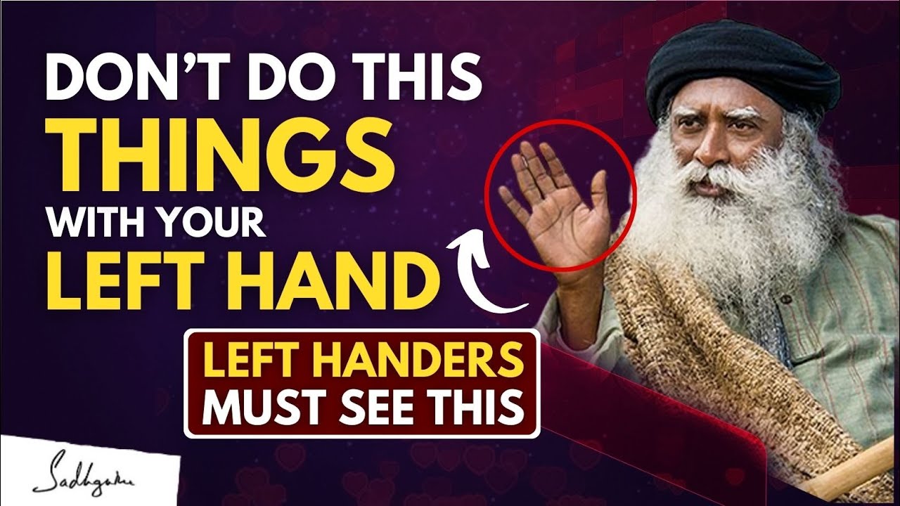 Avoid Using Left Hand DANGEROUS!! | Stop Doing This Things With Your Left Hands | Left ...