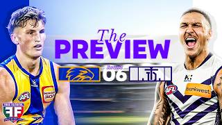 DERBY 62! West Coast vs Fremantle Preview | AFL Round 6 2026