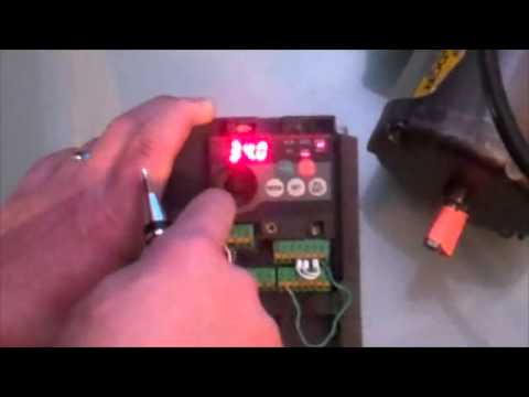 How to change parameters in the VFD68