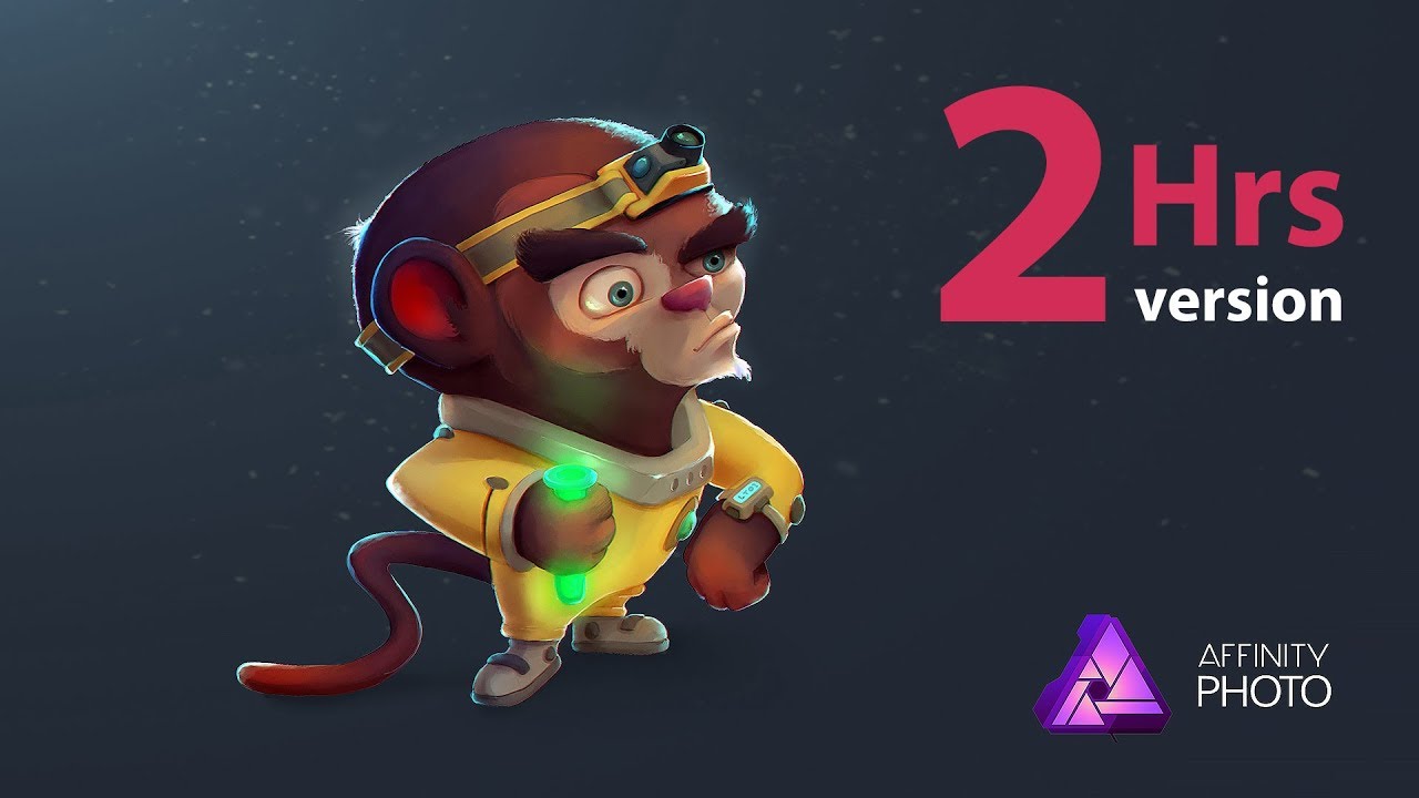 Painting character in Affinity Photo with explanations - Part 1 of 3 ...