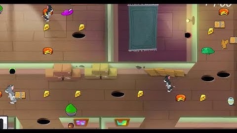 Tom and Jerry Mouse Maze - Attic Level 5-6 - Tom and Jerry Games Cartoons For Kids part 17
