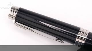 PARKER パーカー 万年筆 プリミエ ラックブラックCT F - YouTube