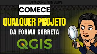 Definindo Sistema de Coordenadas no QGIS em 2 passos [TUTORIAL 2023]