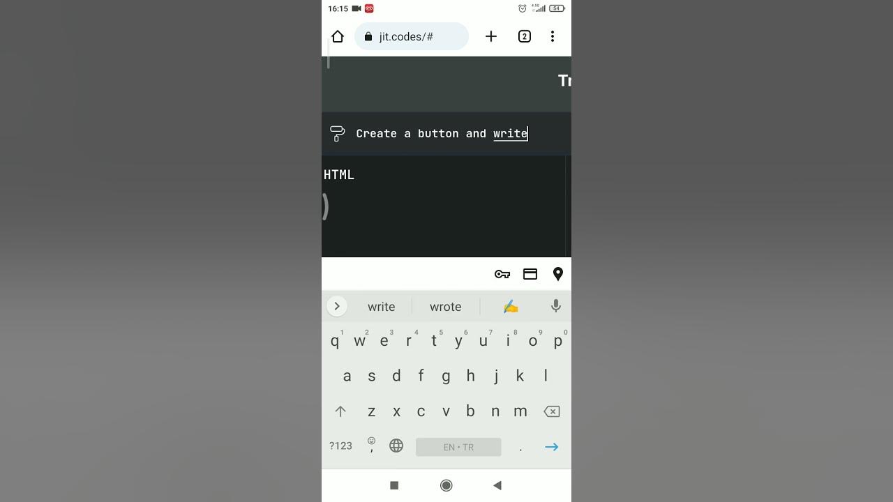 Create HTML CSS JavaScript with AI - YouTube
