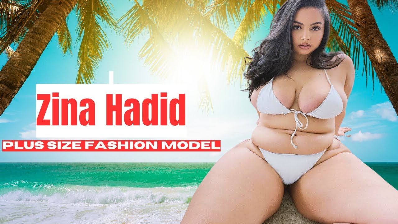 Zina Hadid Glamorous Curvy Plus Size Fashion Model - Biography, Wiki,  Lifestyle, Net Worth - YouTube