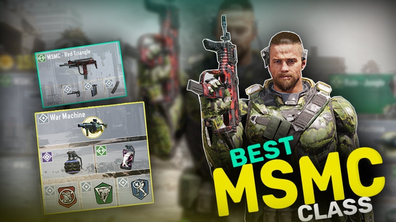 BEST MSMC CLASS SETUP IN COD MOBILE! YouTube