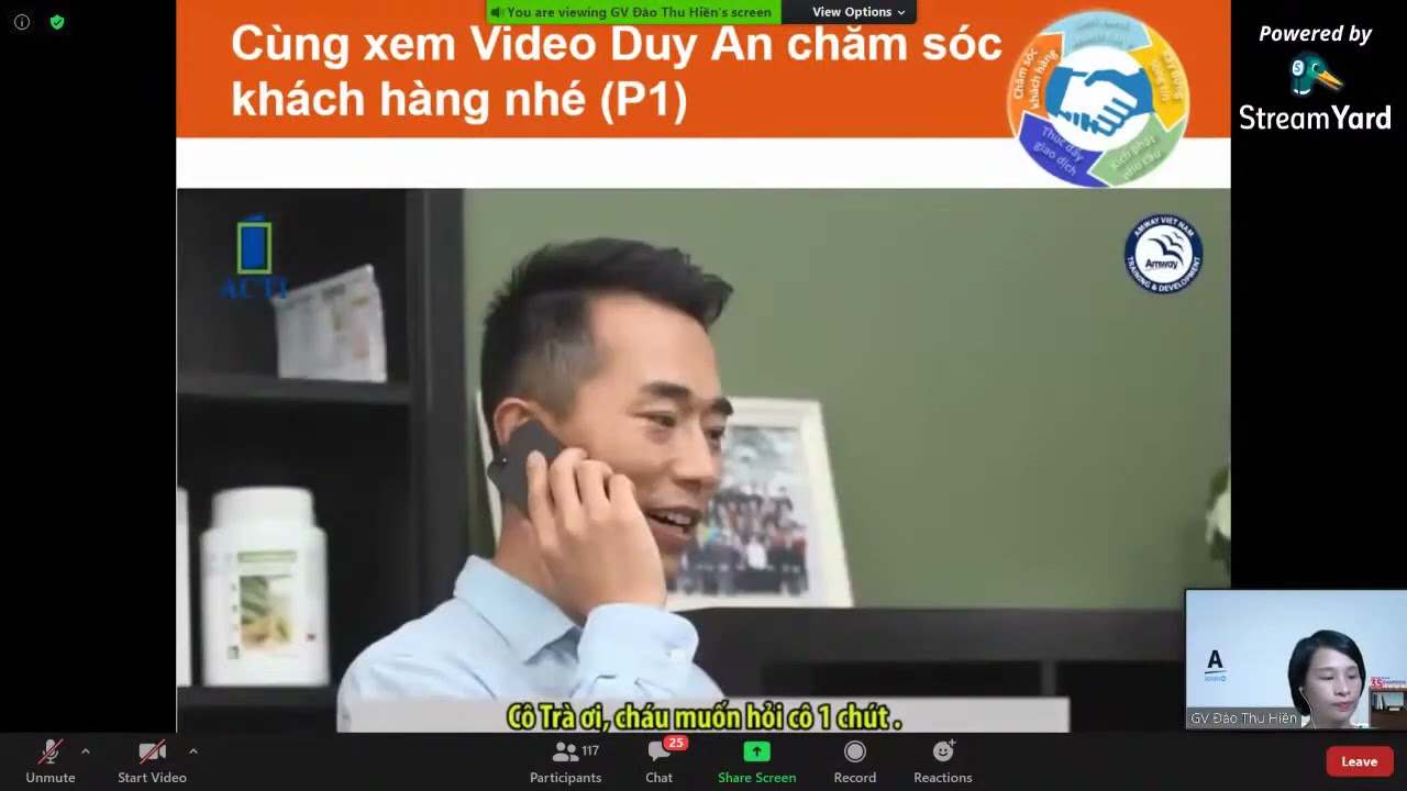 Outline Video 3S champion B5: Chăm sóc khách hàng