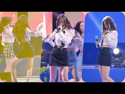 [4K] 221029 오마이걸 아린 직캠 (Oh My Girl Arin Focus) -'Dun Dun Dance' (Fancam) By.JJaGa !2022 무안 YD 페스티벌