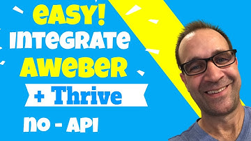 Integrate Aweber Subscribe Form into Thrive Architect EASY No API 😀🙃