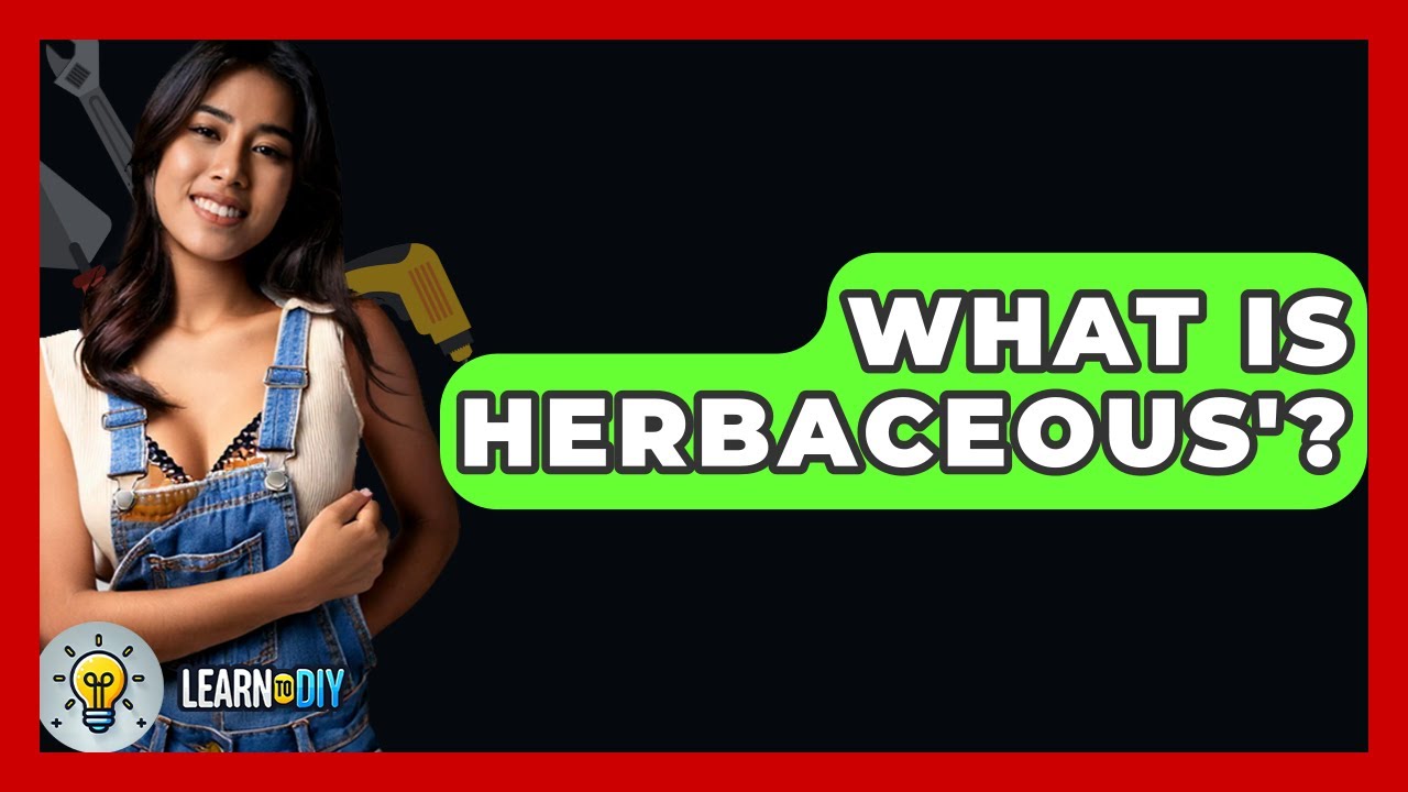 What Is Herbaceous'? - LearnToDIY360.com