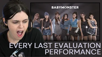 Effy watches BABYMONSTER - Every Last Evaluation Performance