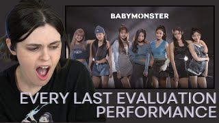 Effy watches BABYMONSTER - Every Last Evaluation Performance