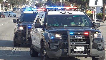 2x LASD Units Responding Code 3 in Tandem