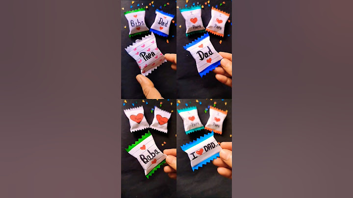 4 Cute Father's Day Gift Idea 💝/Last minute gift idea/Chocolate Gift #shorts #fathersday #gift
