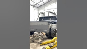 Part 2 - Big Flatbed Build for Big Cummins #flatbed #cummins #welding #fabrication #liftedtrucks