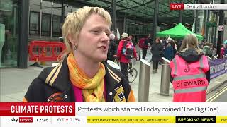 Clare Farrell | Sky News | 24 April 2023 | Extinction Rebellion UK | #shorts