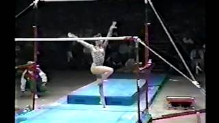 Henrietta Onodi - 1993 Subaru World Open - Uneven Bars