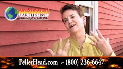 Dianne heats a big ole farm house with a Harman P4...
