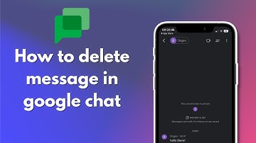 How to delete message in google chat 2024