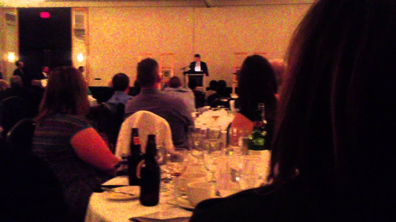 Scott MacAfee 2013 Fredericton Sports Wall of Fame Acceptance Speech