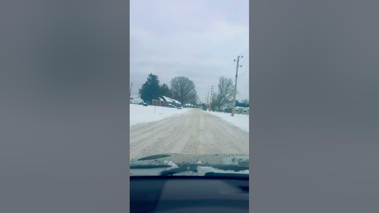 First Snow of 2025 snow2025 nature usa YouTube