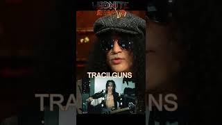 SLASH - WHO NAMED THE BAND GUNS N ROSES? #slash #gunsnroses #shorts