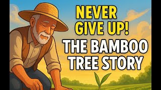 The Bamboo Story – Success Takes Time | Easy English Inspirational Video| english story for learning