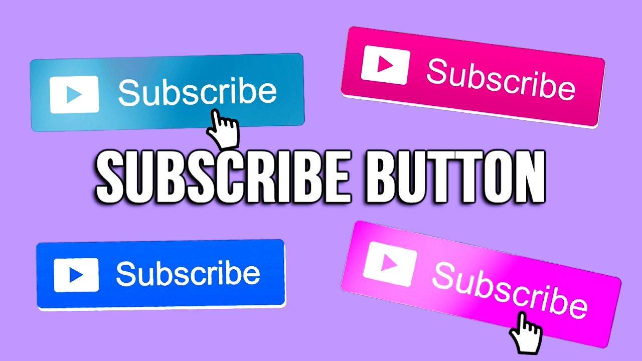 Subscribe Button Animations Green Screen Youtube