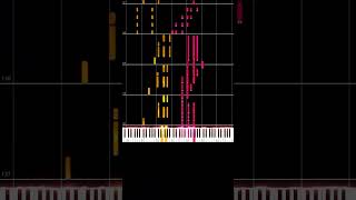 Five Nights at Freddys Sister Location I Can't Fix You 4/4 piano tutorial #piano #fnaf #shortsvideo