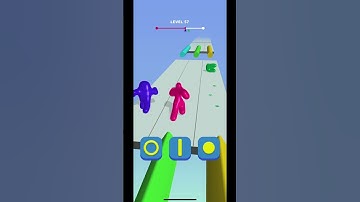 Best fun game ever (Blob Shifter 3D) level-57 #games #shorts