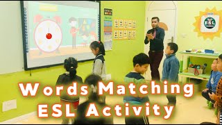 389 - Words Matching Activity for kids