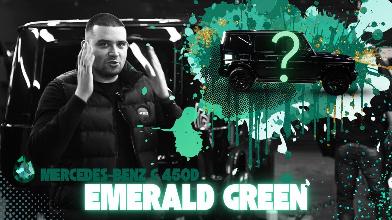 Mercedes-хамелеон: как мы создали изумрудный гелик с секретом  |  G-Class 450d