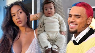 Chris Brown’s ex Diamond Brown Shares First Photo Of Their Baby Boy