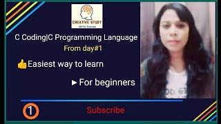 Introduction to C language|First program in C with live demo for beginners|By:Divya Goel