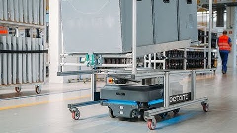 A fleet of MiR200 robots boosts productivity at Whirlpool