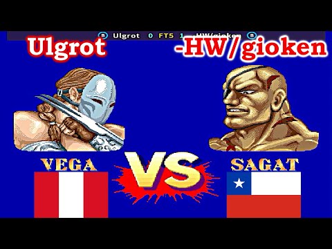 Street Fighter II': Champion Edition - Ulgrot vs -HW/gioken FT5