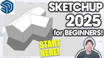 Getting Started with SketchUp Pro 2025! (BEGINNERS START HERE!)