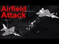 ArmA 3 - AC-130 Gunship attacks Captured Airfield - Combat Footage - AC-130 Simulator - Gameplay