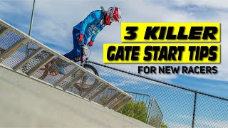 BMX Race - Gate Start Tips for New Racers